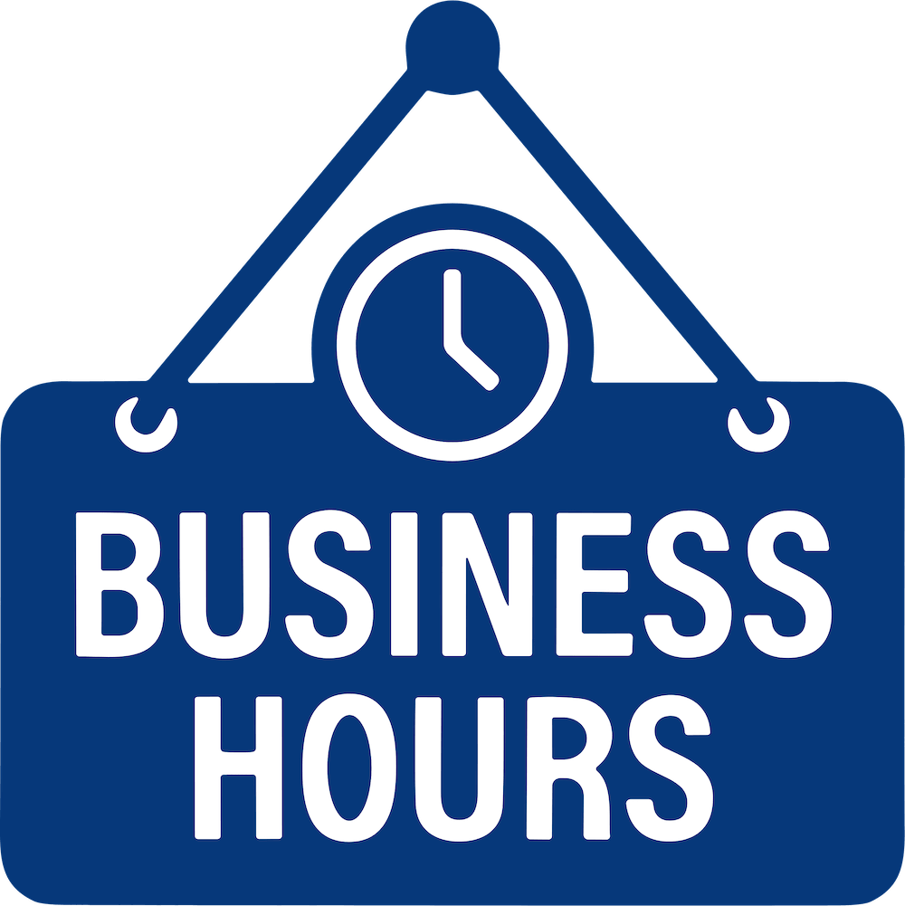 hours icon blue
